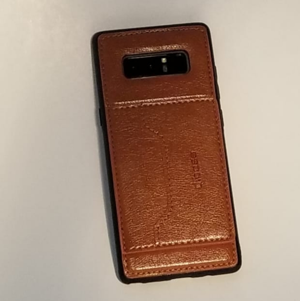 Samsung Note 8 cellphone case - light brown